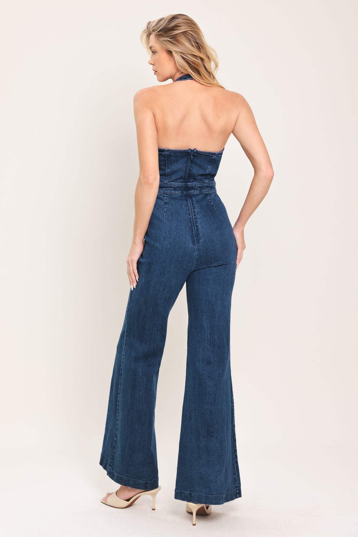 BLUE REVERIE DENIM JUMPSUIT