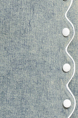 SWEET DETAIL DENIM SKORT - Flying Tomato - Flyclothing LLC