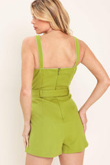 WINE COUNTRY WOVEN ROMPER - Flying Tomato - Flyclothing LLC