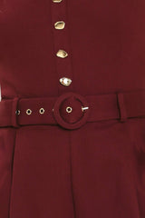 WINE COUNTRY WOVEN ROMPER