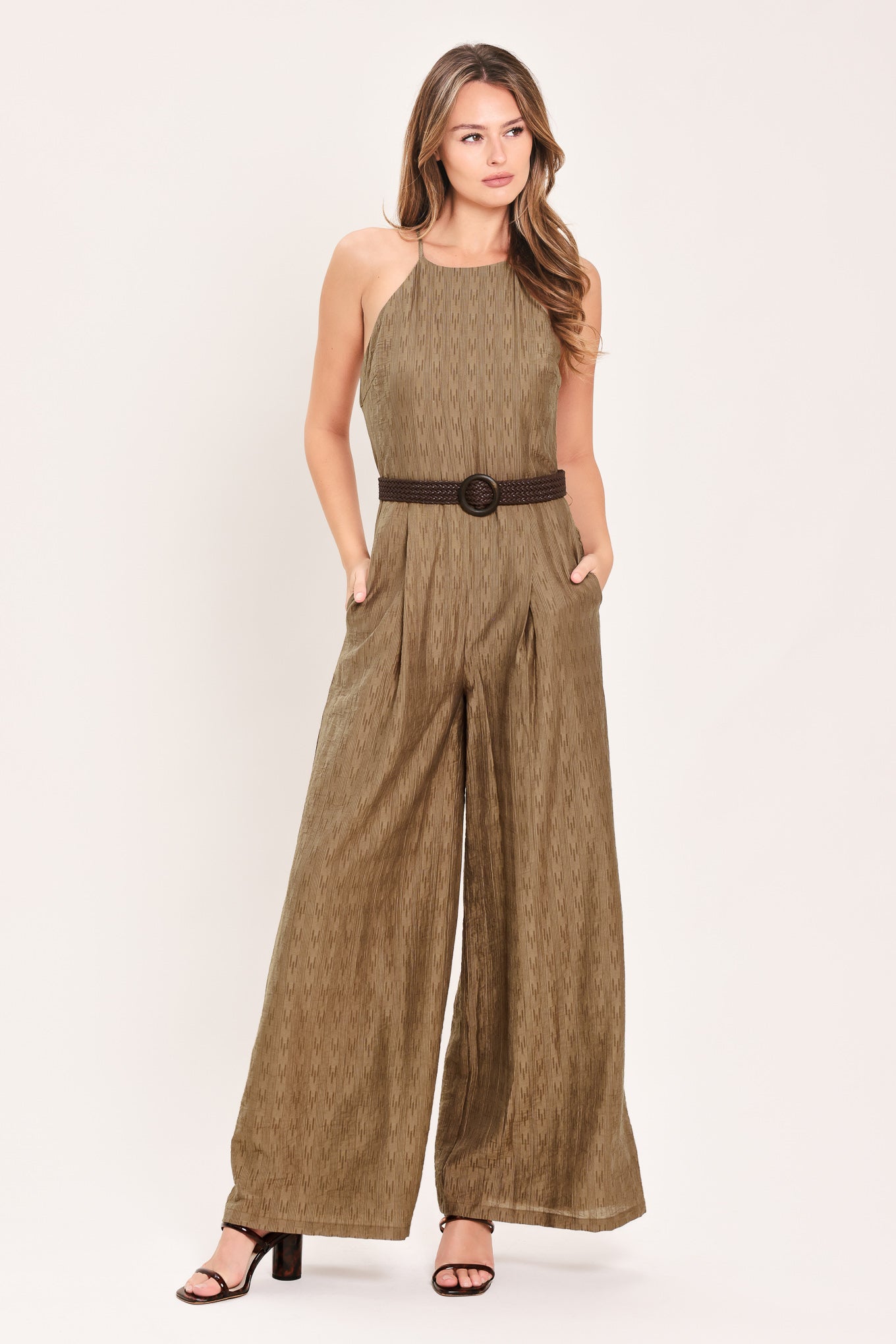 MOSSWOOD EVENING SONG WOVEN JUMPSUIT