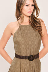 MOSSWOOD EVENING SONG WOVEN JUMPSUIT