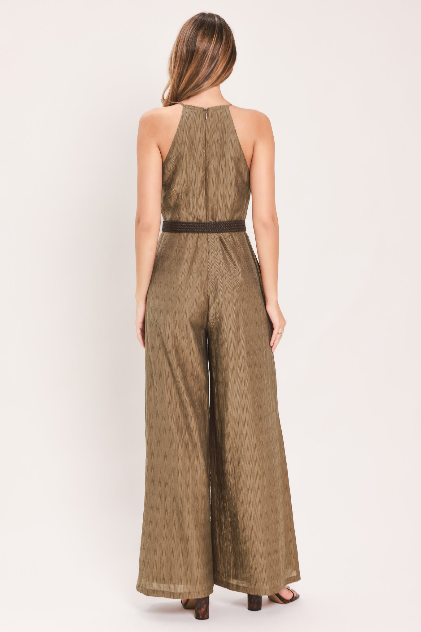 MOSSWOOD EVENING SONG WOVEN JUMPSUIT