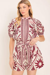 PROVENCE WEEKEN WOVEN ROMPER