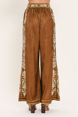 VINTAGE MANOR PALAZZO WOVEN PANTS