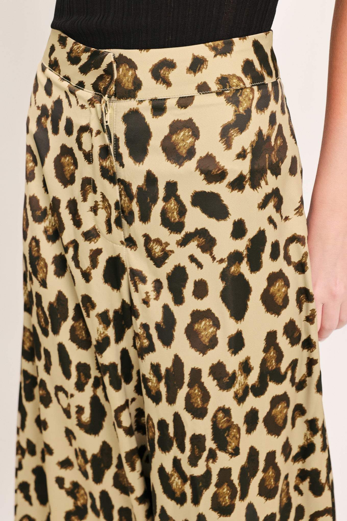 JUNGLE GLAM WOVEN WIDE LEG PANTS - Flying Tomato - Flyclothing LLC