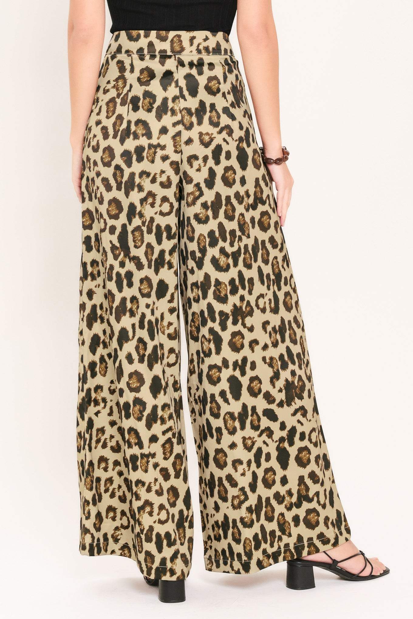 JUNGLE GLAM WOVEN WIDE LEG PANTS - Flying Tomato - Flyclothing LLC
