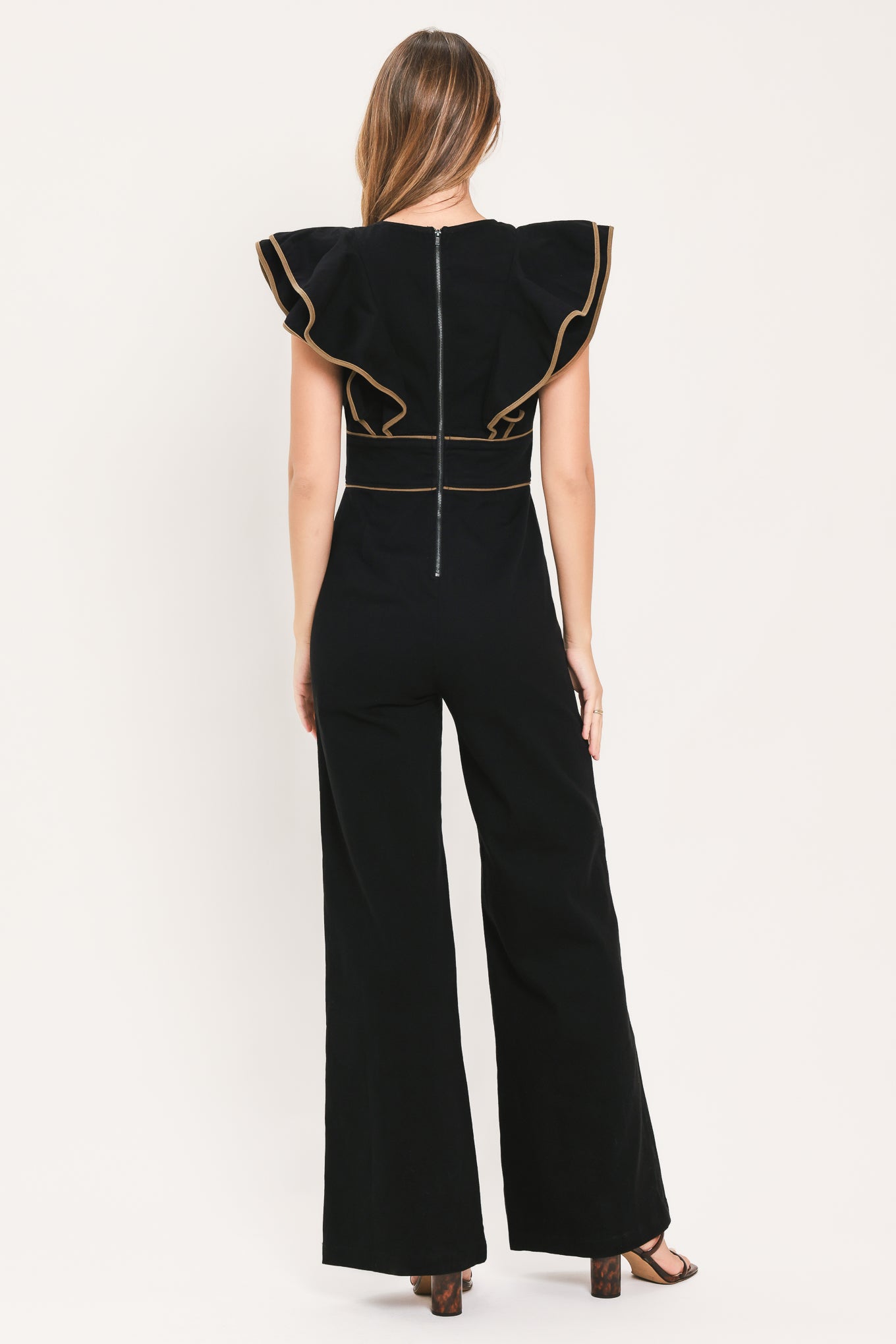 BLACK SWAN ASCENT WOVEN JUMPSUIT