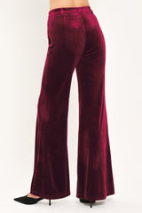 BORDEAUX EDGE BURGUNDY TAILORED PANTS