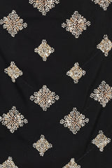 JEWELED NOIR BLACK EMBELLISHED SKORT - Flying Tomato - Flyclothing LLC