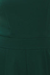 EMERALD IMPACT HUNTER GREEN EXTRA WIDE-LEG JUMPSUIT