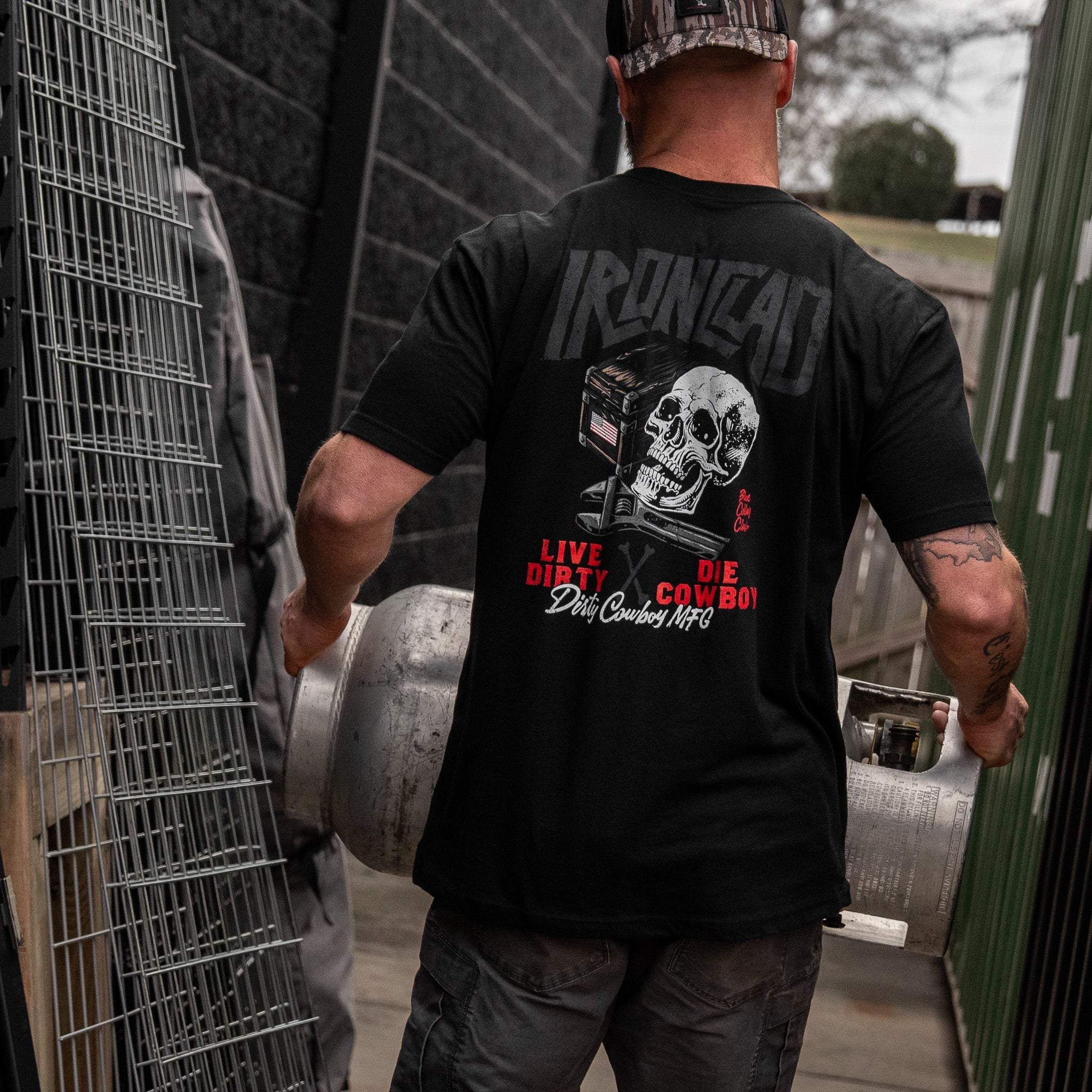 Ironclad Men's T-Shirt - DIRTY COWBOY USA - Flyclothing LLC