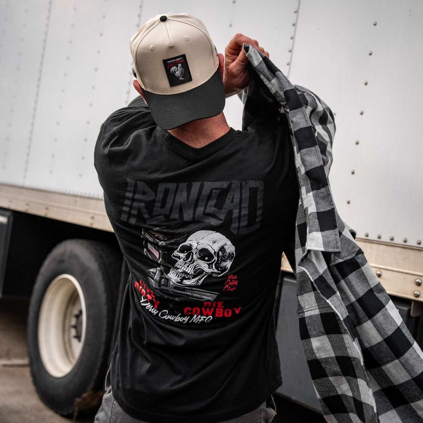 Ironclad Men's T-Shirt - DIRTY COWBOY USA - Flyclothing LLC