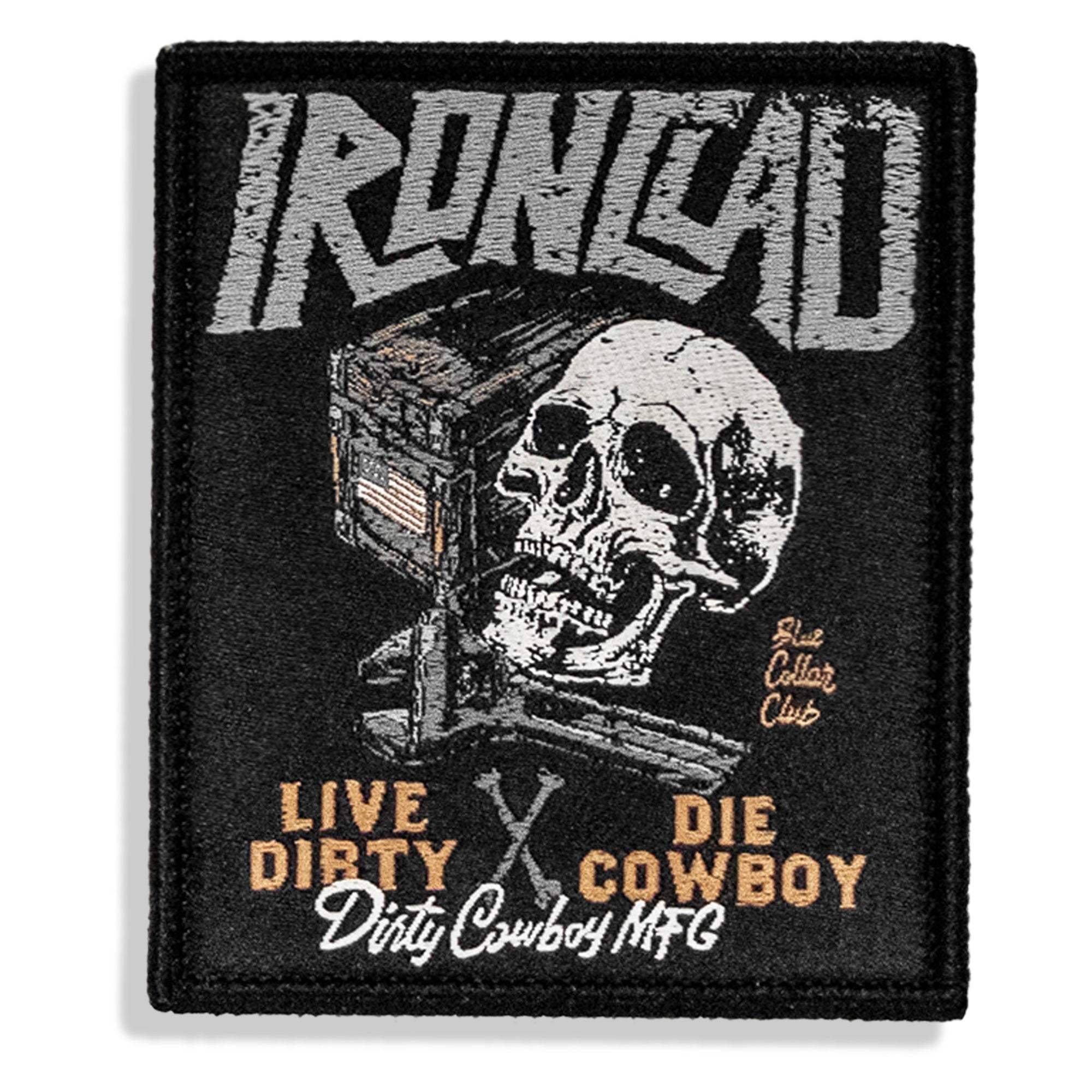 Ironclad Velcro Patch - DIRTY COWBOY USA - Flyclothing LLC
