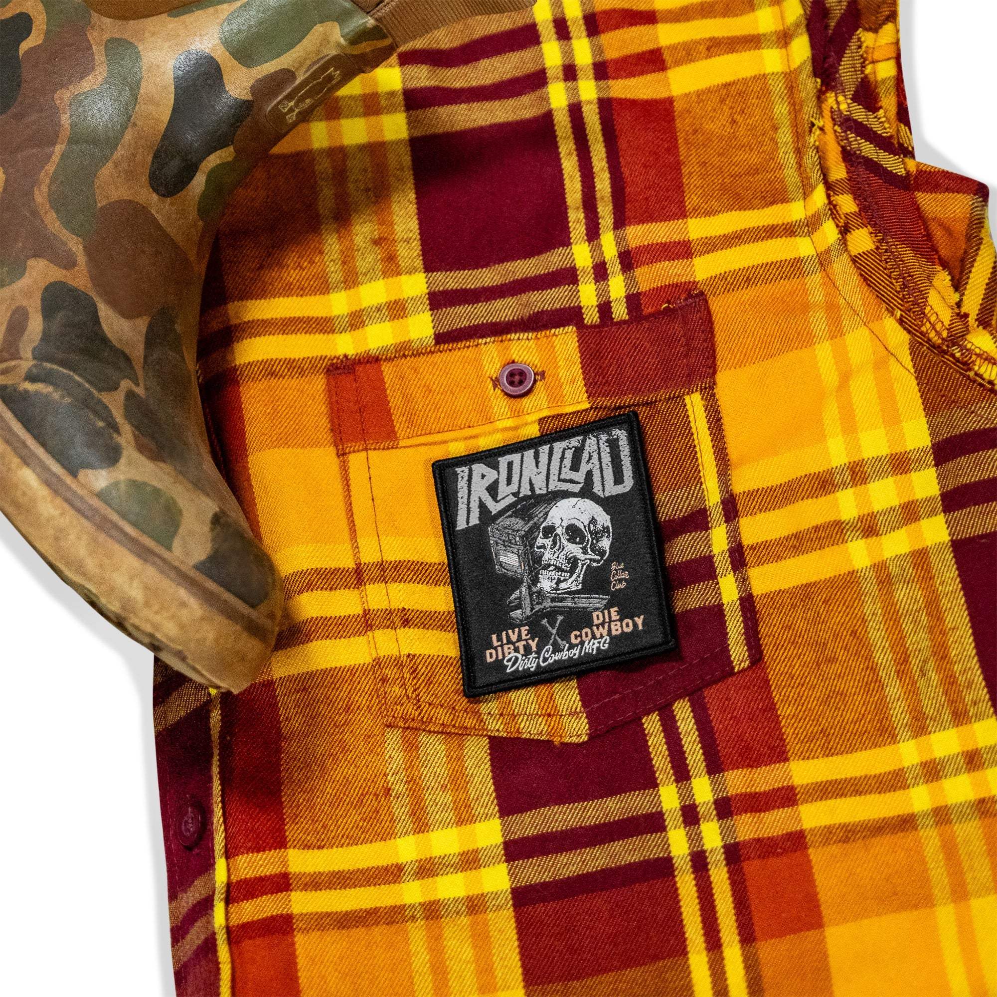 Ironclad Velcro Patch - DIRTY COWBOY USA - Flyclothing LLC