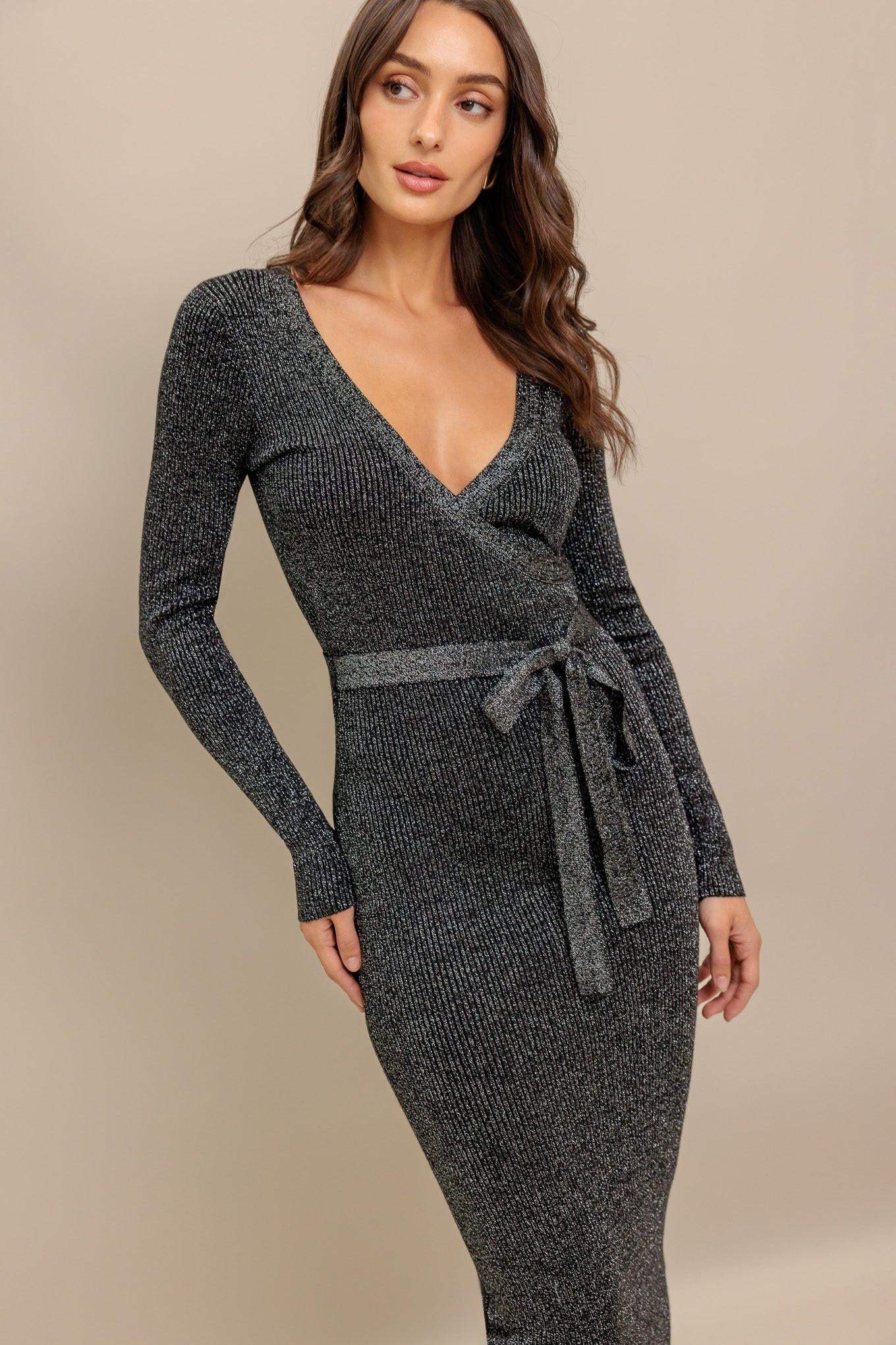FOREVER IMPRESSED SWEATER MIDI DRESS - Flying Tomato - Flyclothing LLC