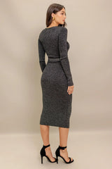 FOREVER IMPRESSED SWEATER MIDI DRESS - Flying Tomato - Flyclothing LLC