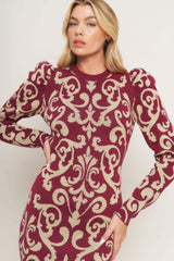 BASK IN LOVE SWEATER MINI DRESS - Flying Tomato - Flyclothing LLC