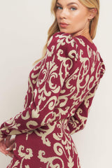 BASK IN LOVE SWEATER MINI DRESS - Flying Tomato - Flyclothing LLC