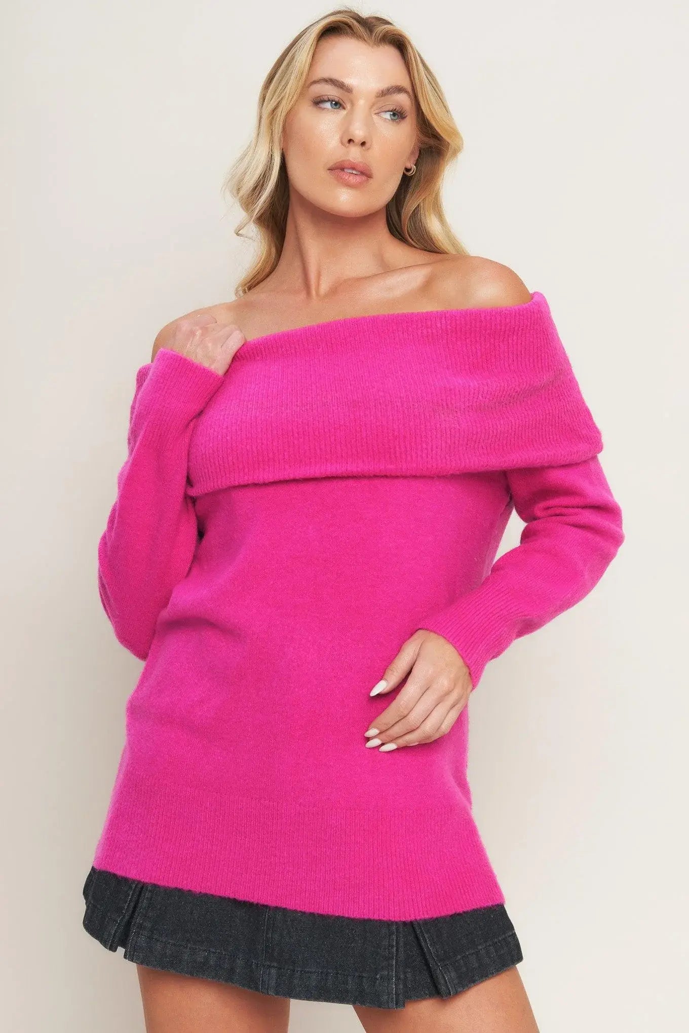 GORGEOUS VIBE SWEATER TOP - Flying Tomato - Flyclothing LLC