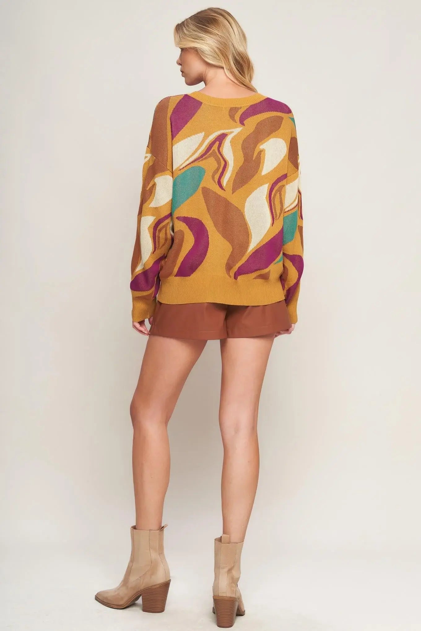 READY TO ADORE SWEATER TOP - Flying Tomato - Flyclothing LLC