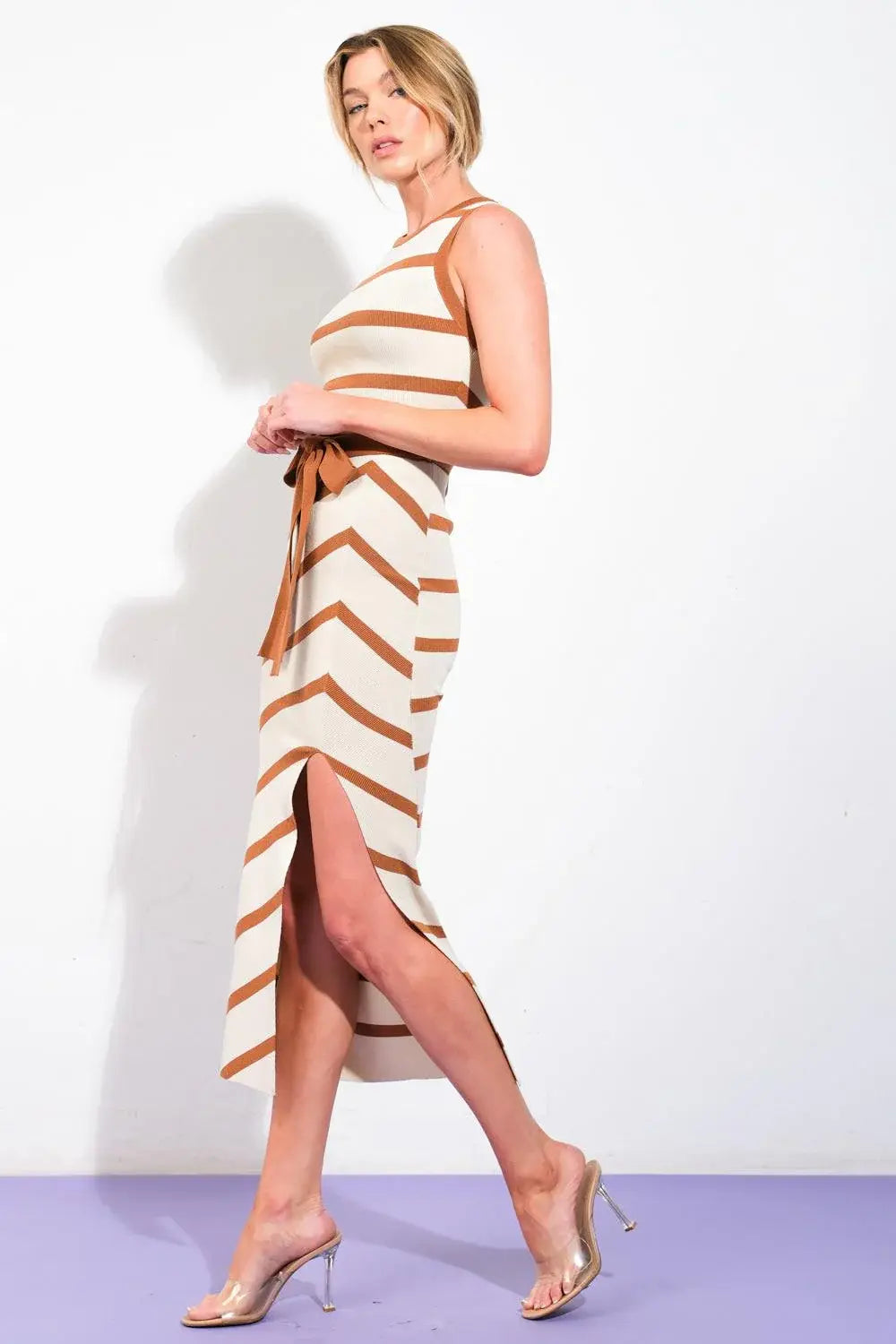 WHEN YOU'RE READY SWEATER MIDI DRESS - Flying Tomato - Flyclothing LLC