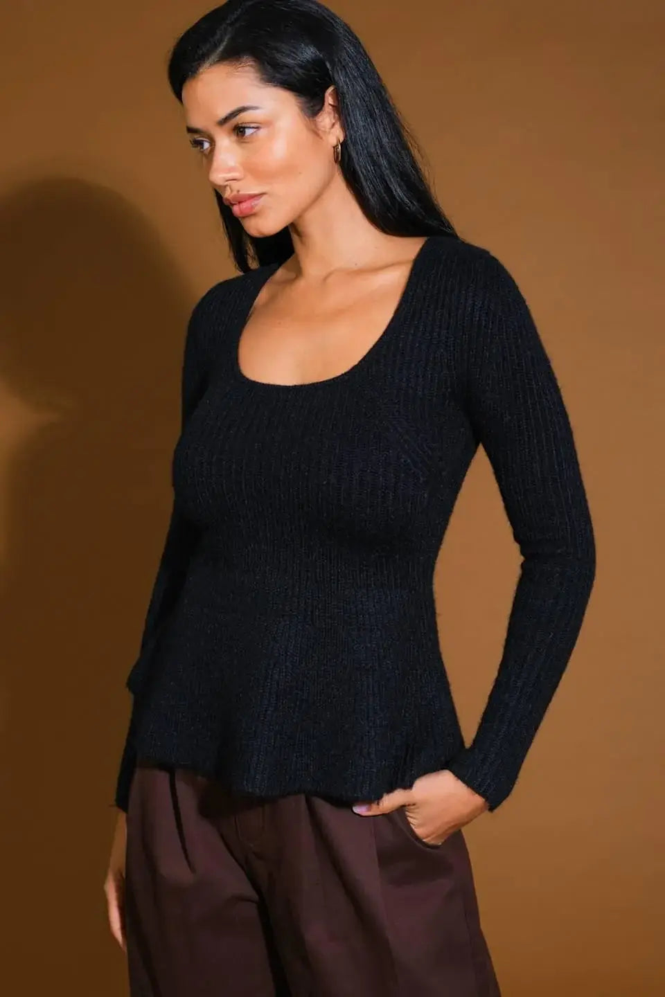 TALKING TO YOU SWEATER TOP - Flying Tomato - Flyclothing LLC