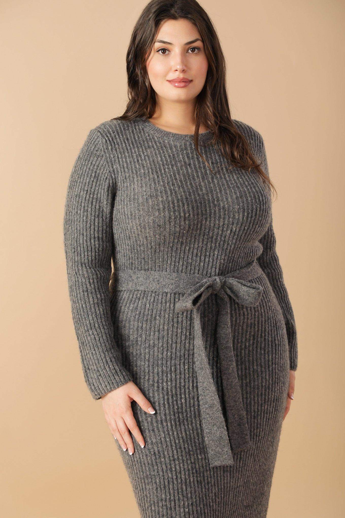 BE GOOD TO ME SWEATER MIDI DRESS - Flying Tomato - Flyclothing LLC