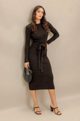 BE GOOD TO ME SWEATER MIDI DRESS - Flying Tomato - Flyclothing LLC