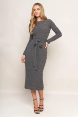 BE GOOD TO ME SWEATER MIDI DRESS - Flying Tomato - Flyclothing LLC