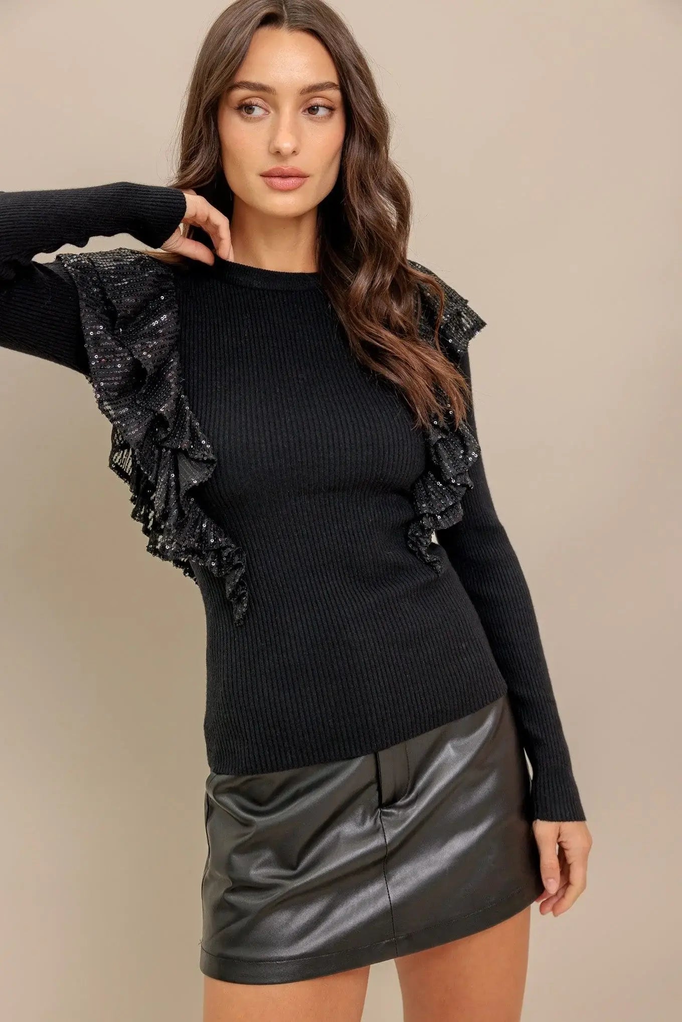 FIGHT THE FEELING SWEATER TOP - Flying Tomato - Flyclothing LLC
