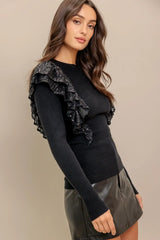 FIGHT THE FEELING SWEATER TOP - Flying Tomato - Flyclothing LLC