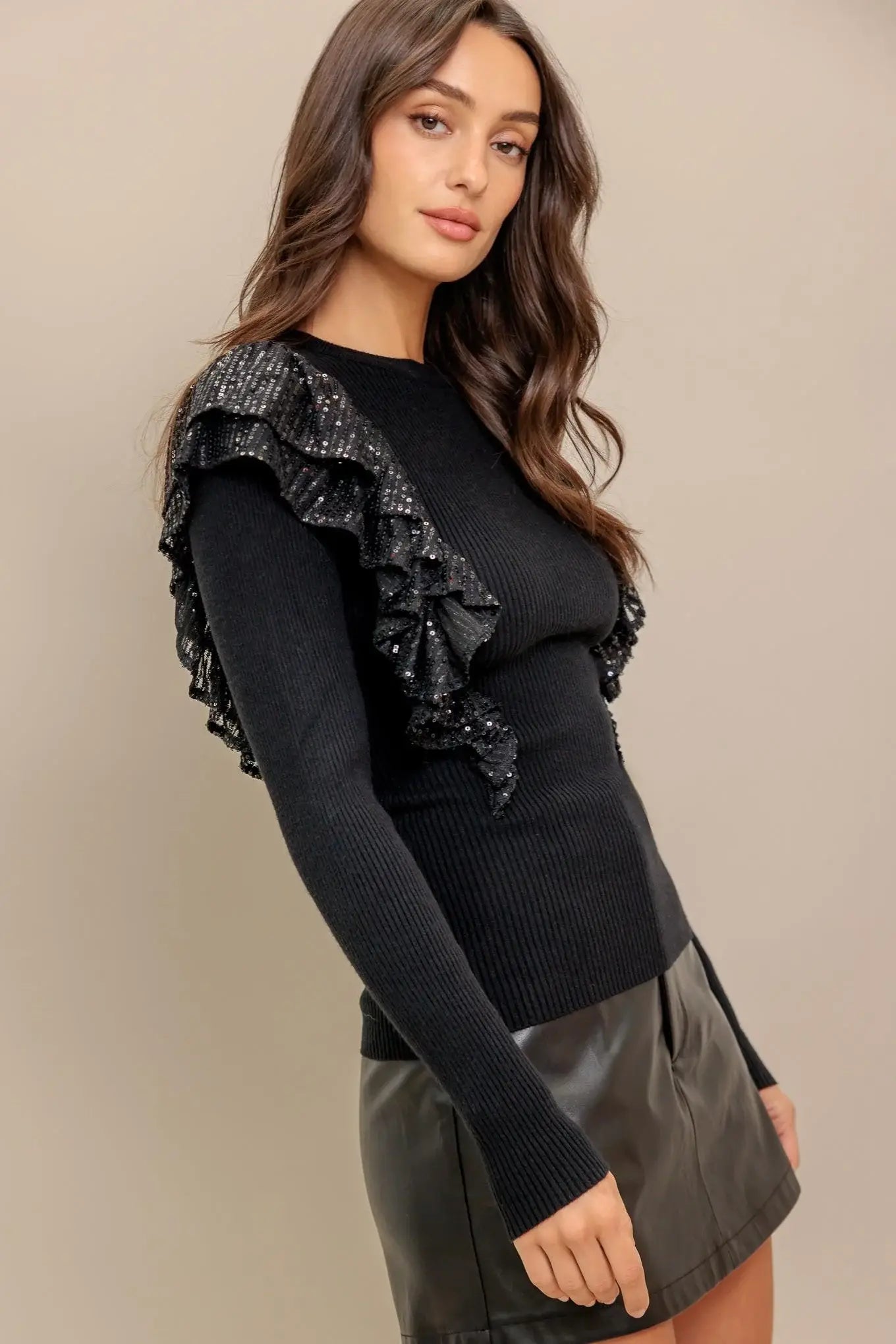 FIGHT THE FEELING SWEATER TOP - Flying Tomato - Flyclothing LLC