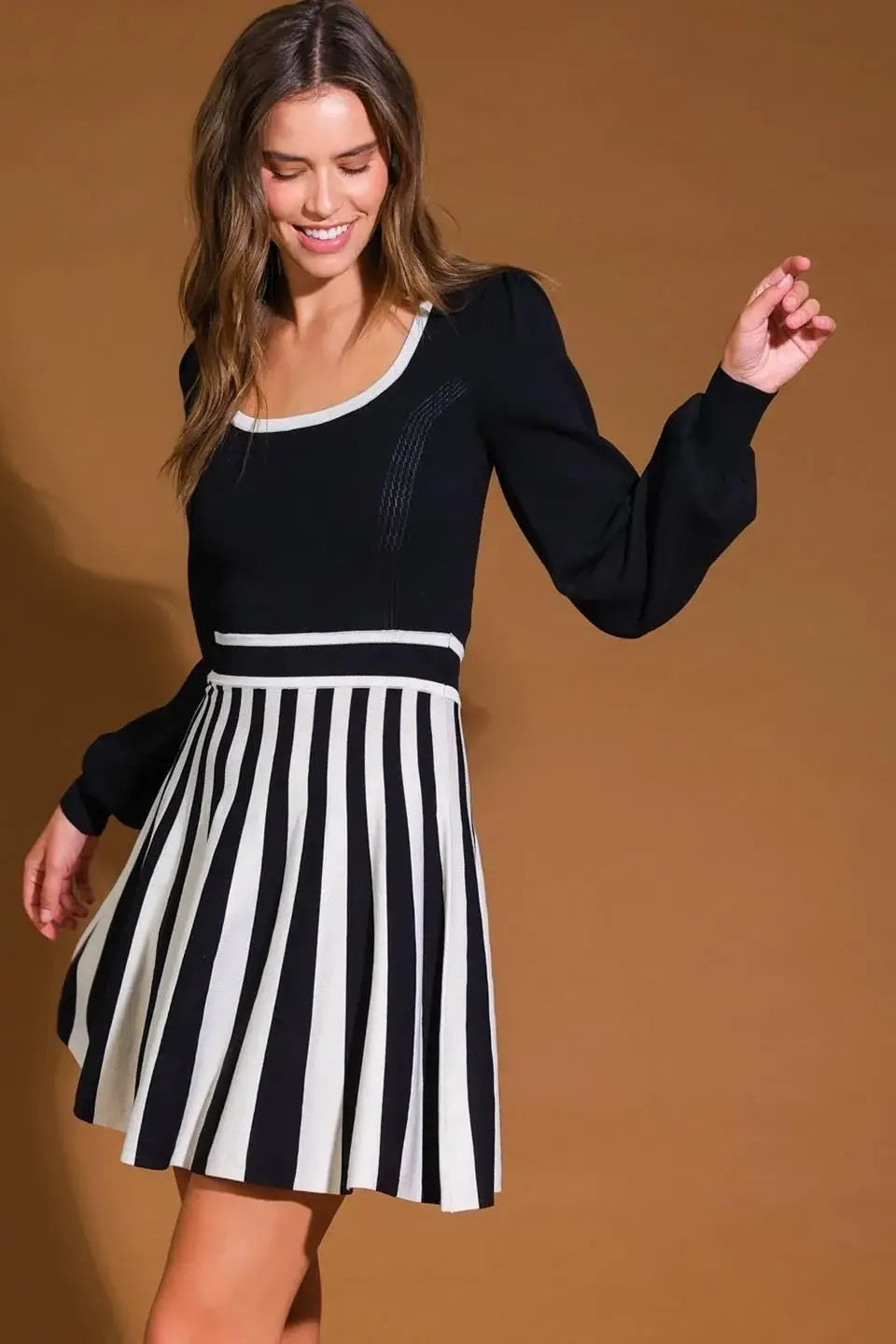 SOFT ATTITUDE WOVEN MINI DRESS - Flying Tomato - Flyclothing LLC