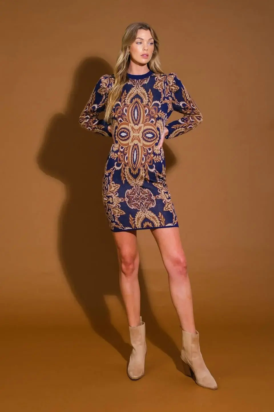 STORIES OF MINE SWEATER MINI DRESS - Flying Tomato - Flyclothing LLC