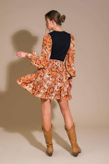 FLIRTY DREAMER SWEATER MINI DRESS - Flying Tomato - Flyclothing LLC
