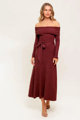 ALL A FANTASY SWEATER MIDI DRESS - Flying Tomato - Flyclothing LLC