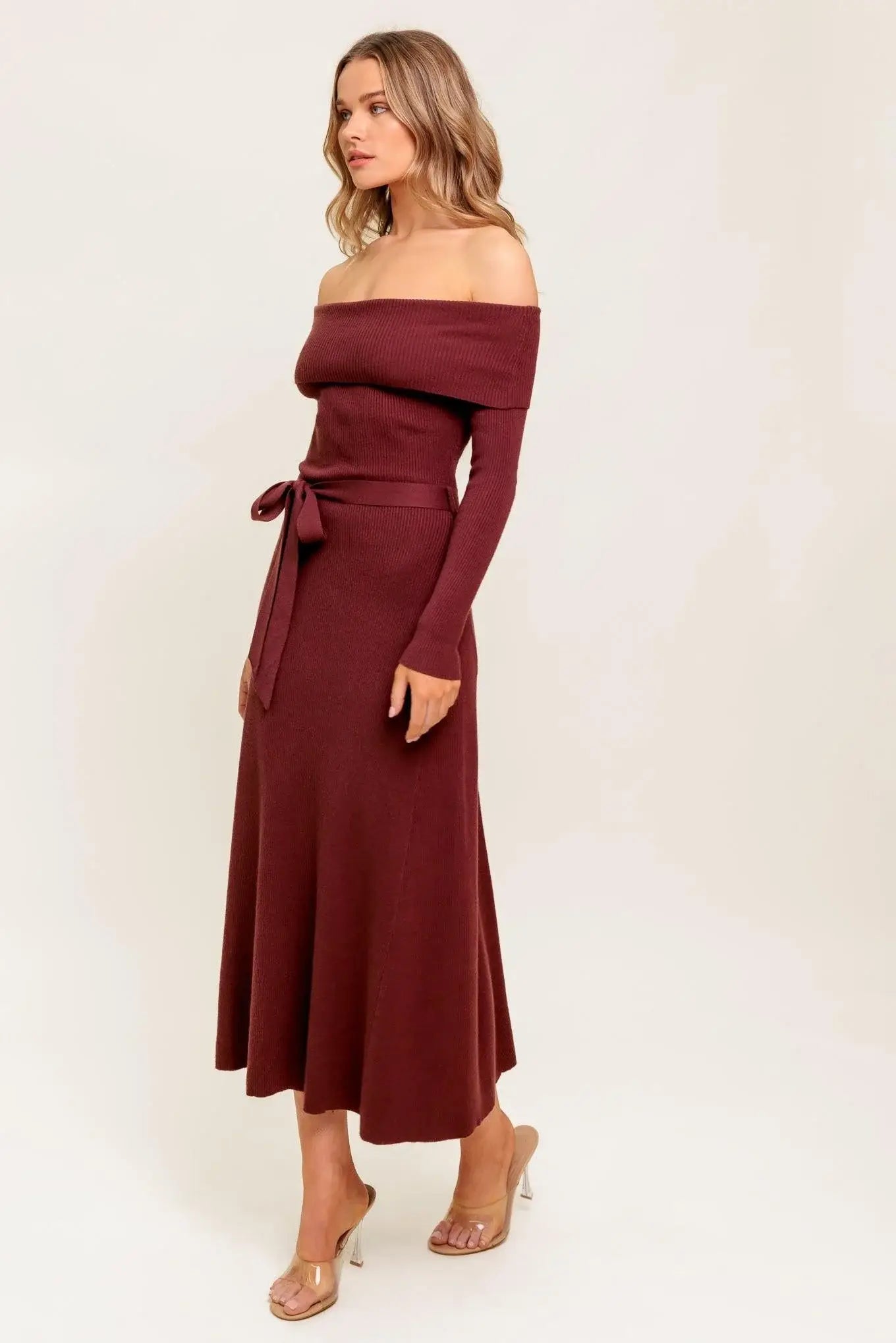 ALL A FANTASY SWEATER MIDI DRESS - Flying Tomato - Flyclothing LLC