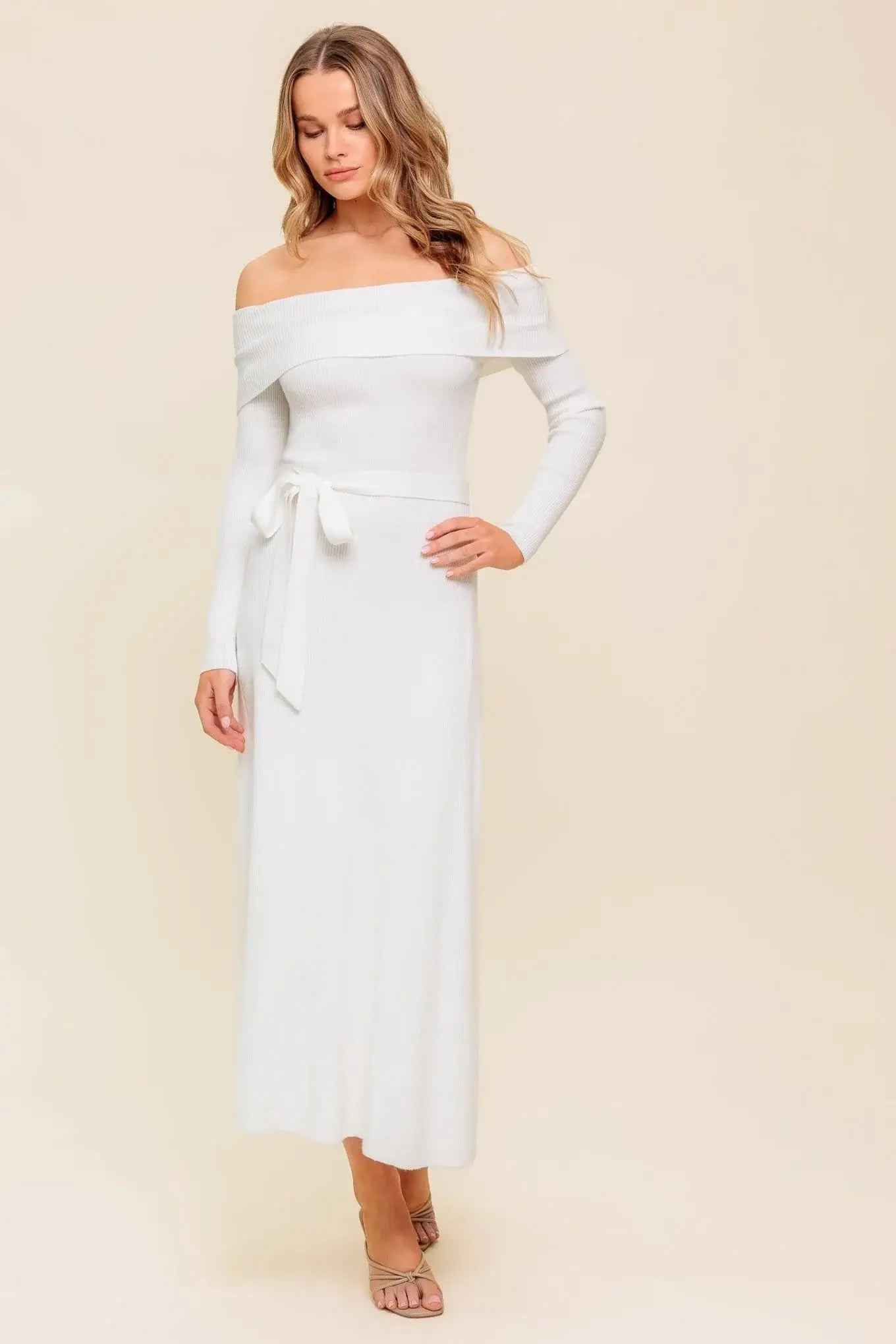 ALL A FANTASY SWEATER MIDI DRESS - Flying Tomato - Flyclothing LLC