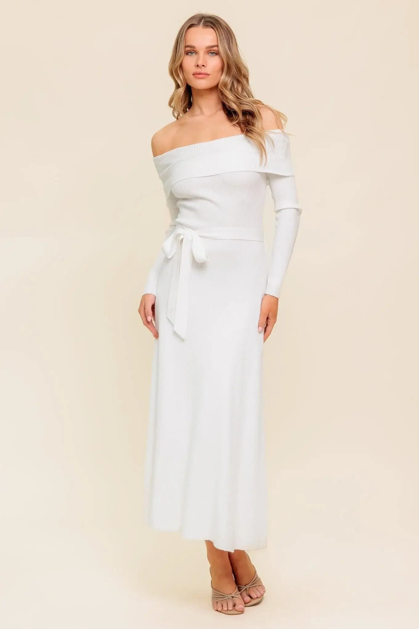 ALL A FANTASY SWEATER MIDI DRESS - Flying Tomato - Flyclothing LLC