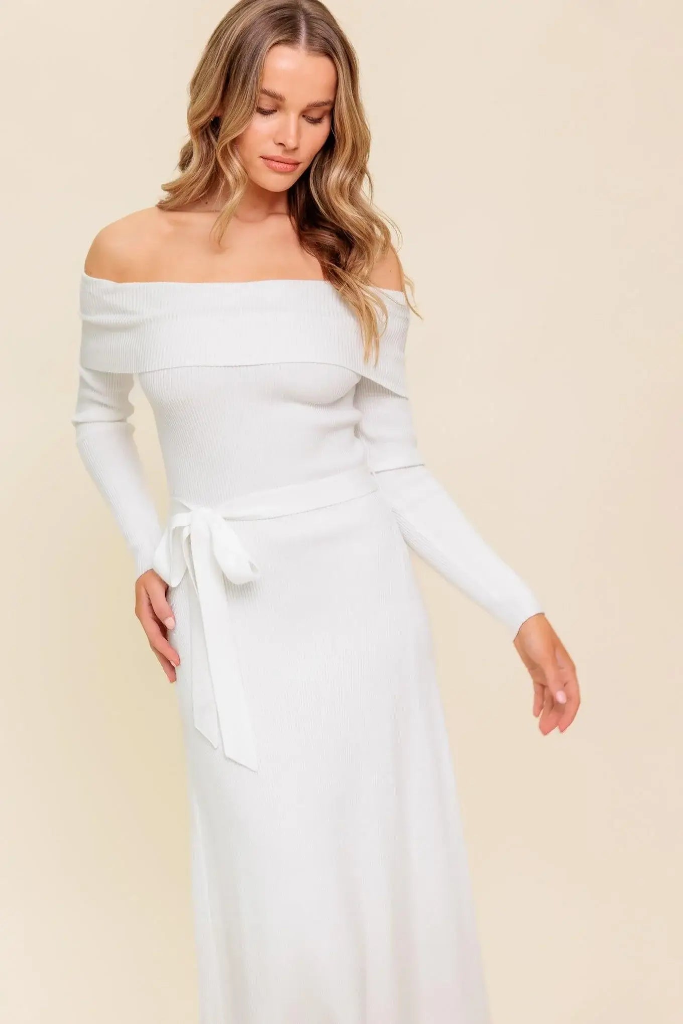ALL A FANTASY SWEATER MIDI DRESS - Flying Tomato - Flyclothing LLC