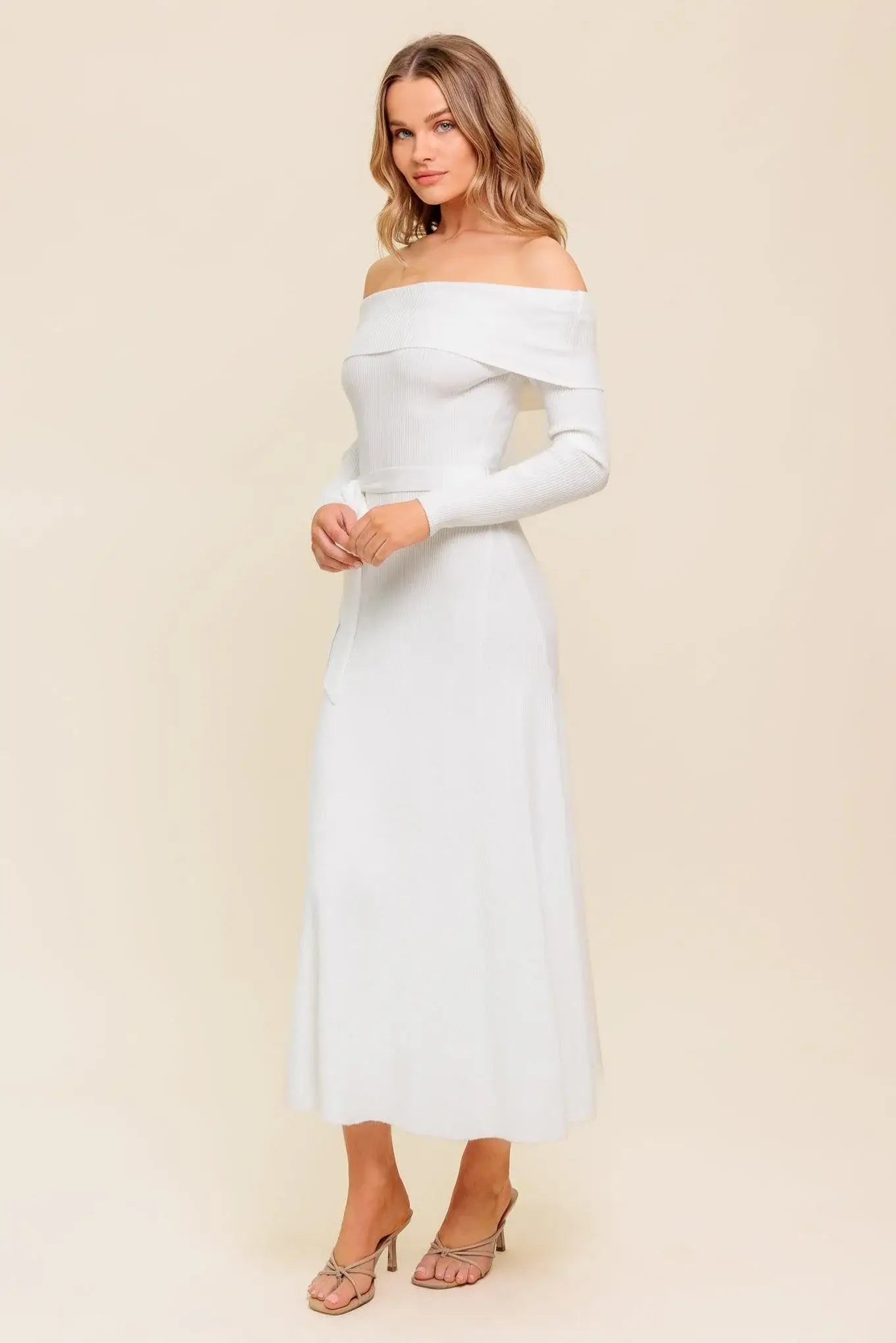 ALL A FANTASY SWEATER MIDI DRESS - Flying Tomato - Flyclothing LLC