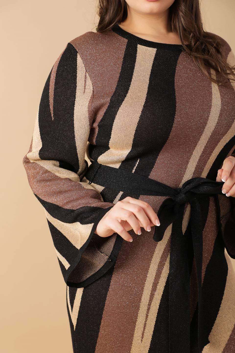 PUT ON A SMILE MIDI SWEATER DRESS - Flying Tomato - Flyclothing LLC