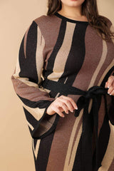 PUT ON A SMILE MIDI SWEATER DRESS - Flying Tomato - Flyclothing LLC