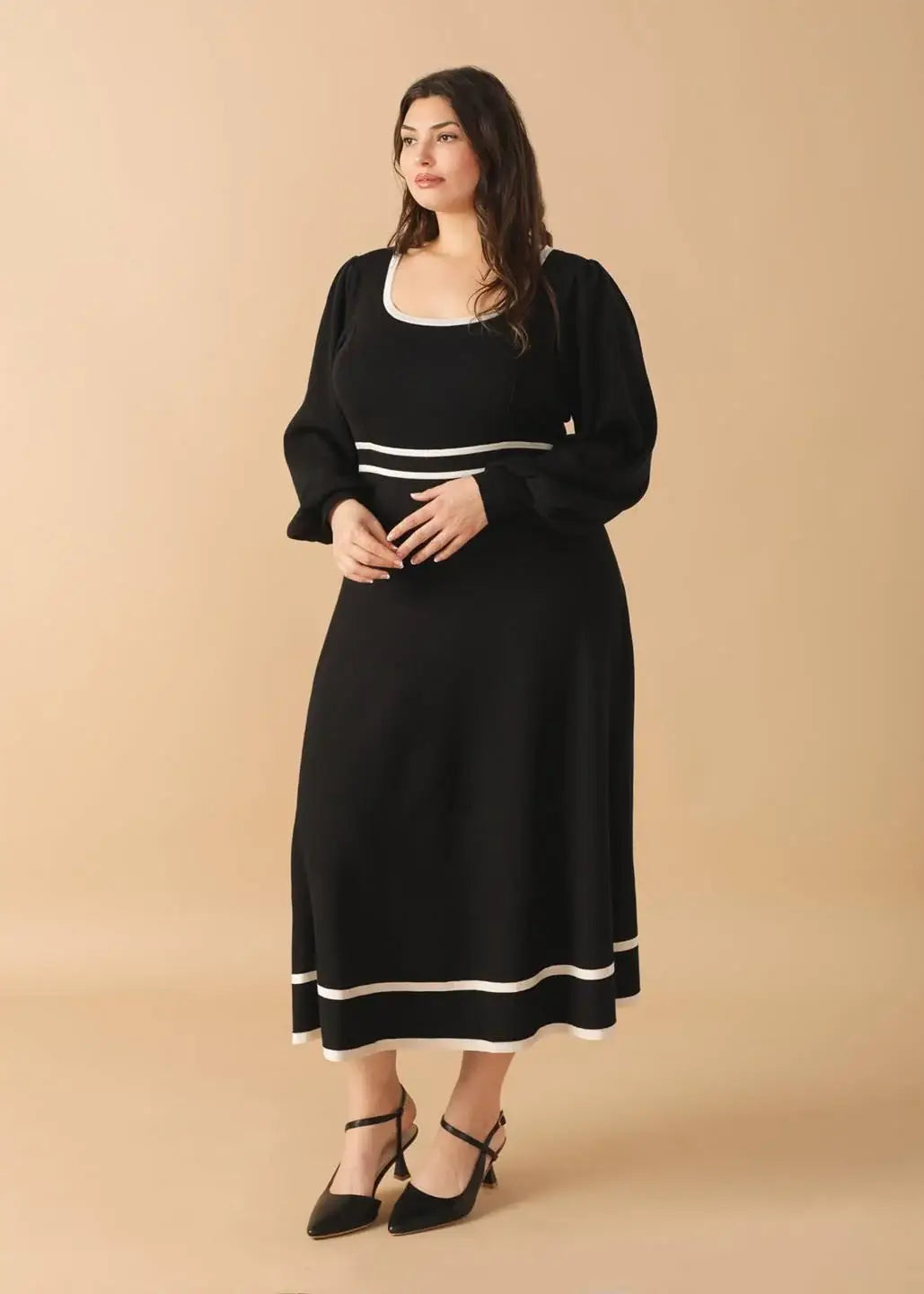 CAUGHT UP SWEATER MIDI DRESS - Flying Tomato - Flyclothing LLC