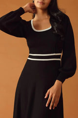 CAUGHT UP SWEATER MIDI DRESS - Flying Tomato - Flyclothing LLC