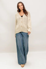 WEEKEND WARMTH SWEATER KNIT CARDIGAN - Flying Tomato - Flyclothing LLC