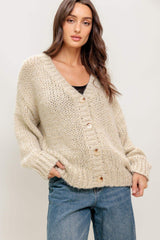 WEEKEND WARMTH SWEATER KNIT CARDIGAN - Flying Tomato - Flyclothing LLC