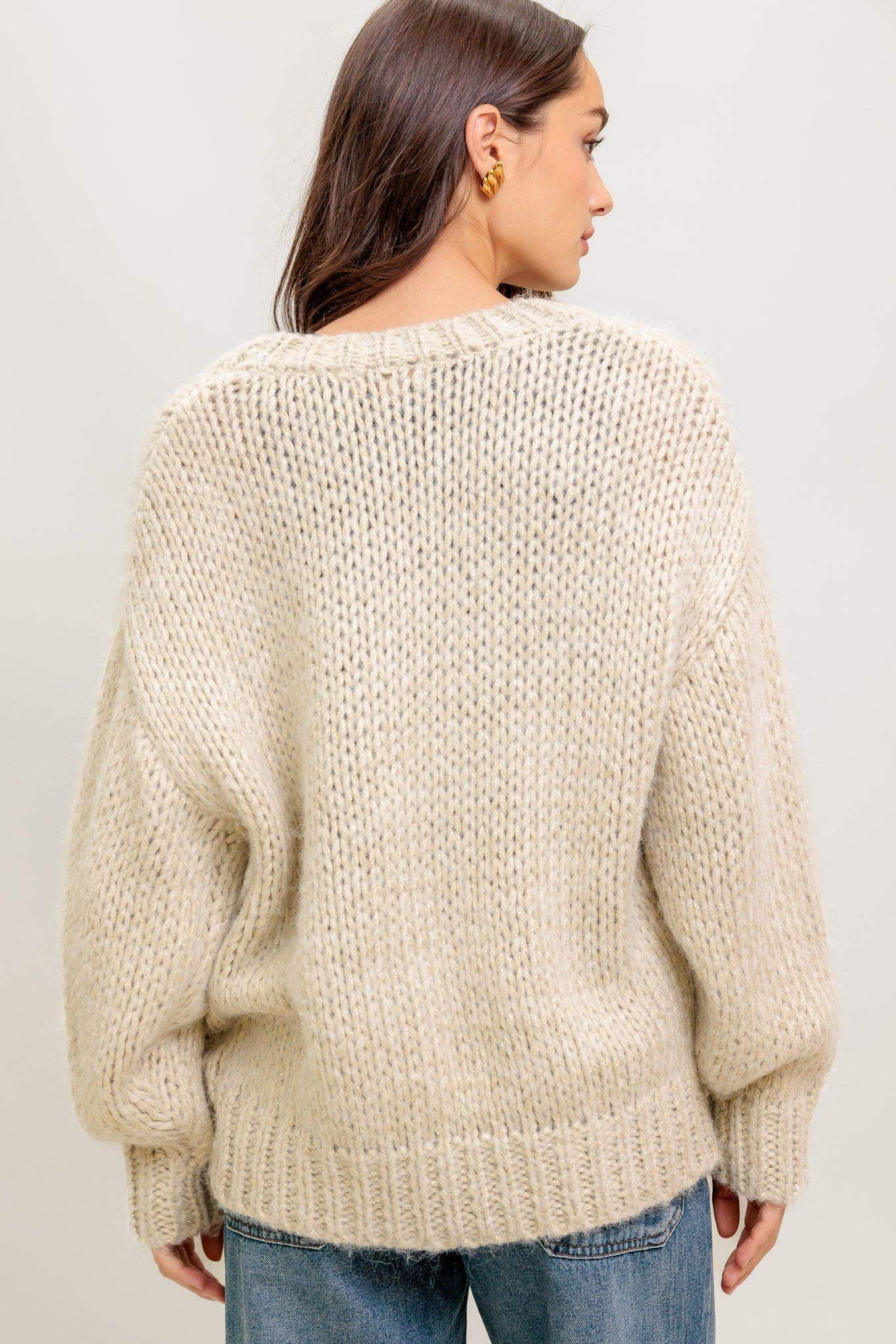 WEEKEND WARMTH SWEATER KNIT CARDIGAN - Flying Tomato - Flyclothing LLC
