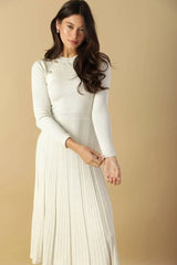 HIGH STANDARDS SWEATER MIDI DRESS - Flying Tomato - Flyclothing LLC